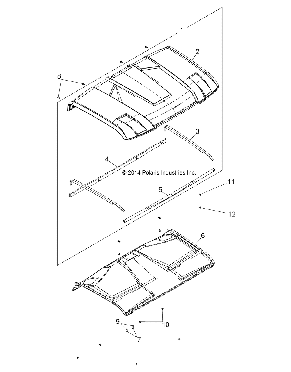 Body roof - r152dpd1aa