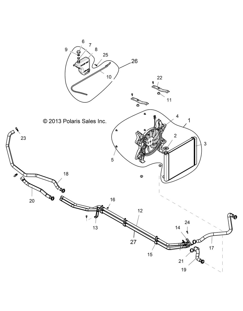 Engine cooling system - z146t1eam_eaw