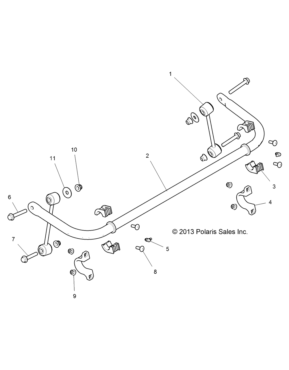 Suspension stabilizer bar rear - z146t1eam_eaw