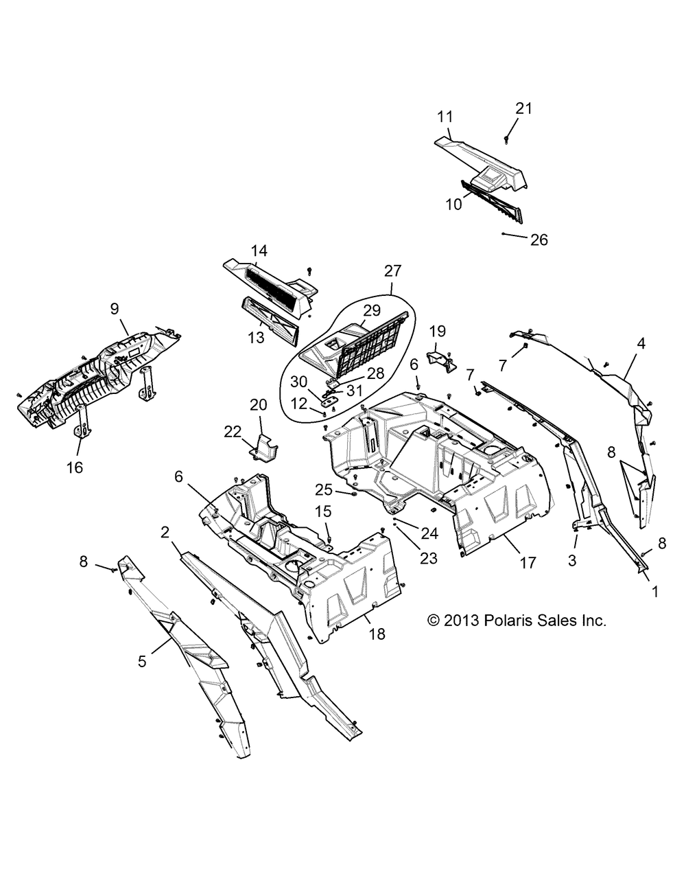 Body rear rack and fenders - z146t1eam_eaw