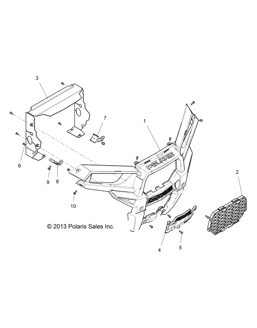 Body front bumper - z146t1eam_eaw