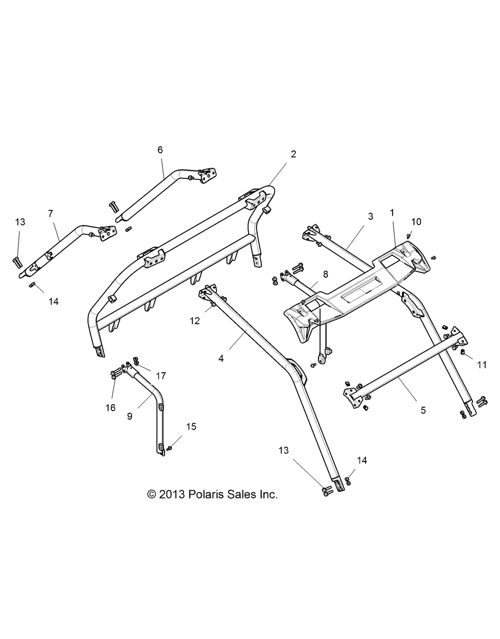 Chassis cab frame - z14st1efx