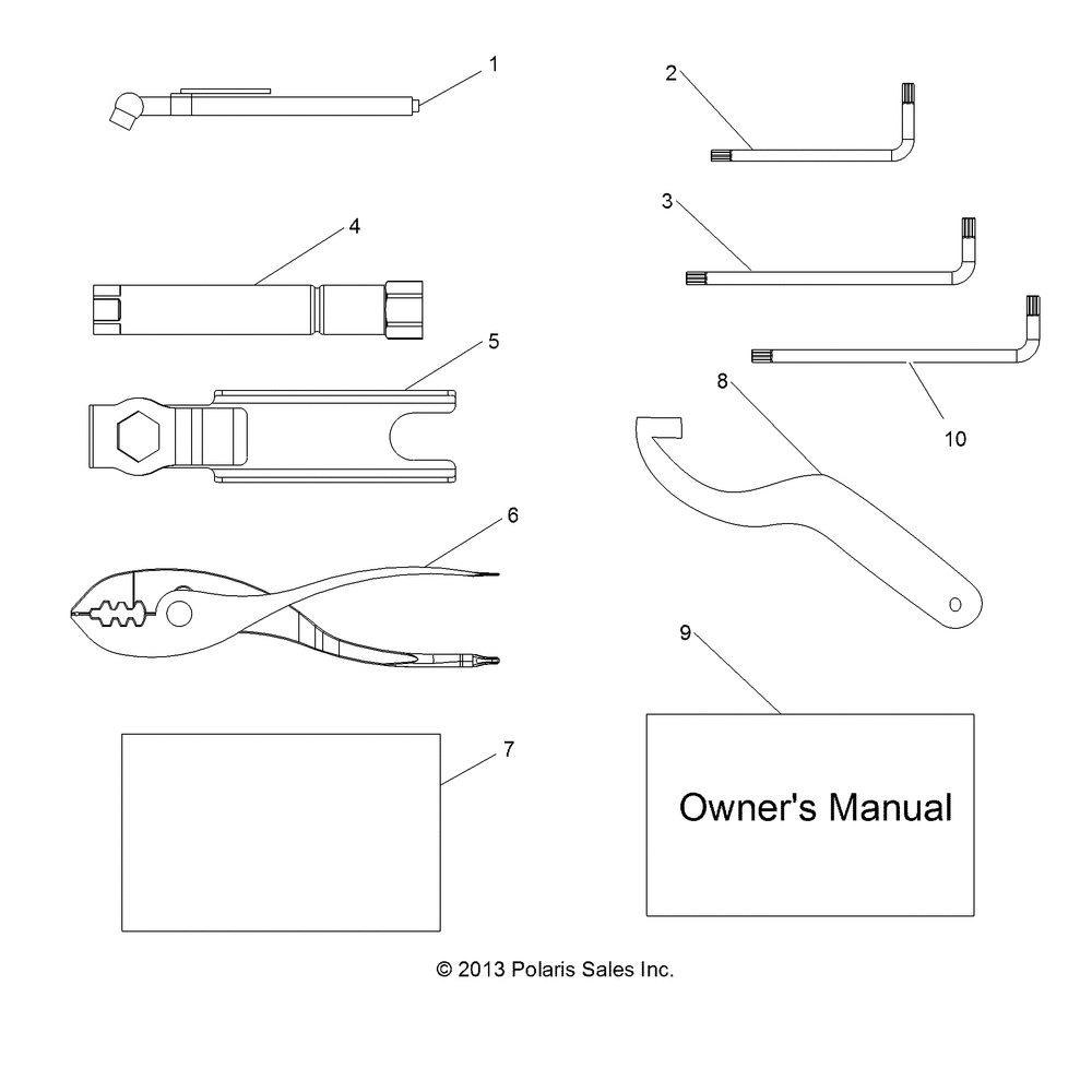 Reference owners manual and tool kit - z14st1efx