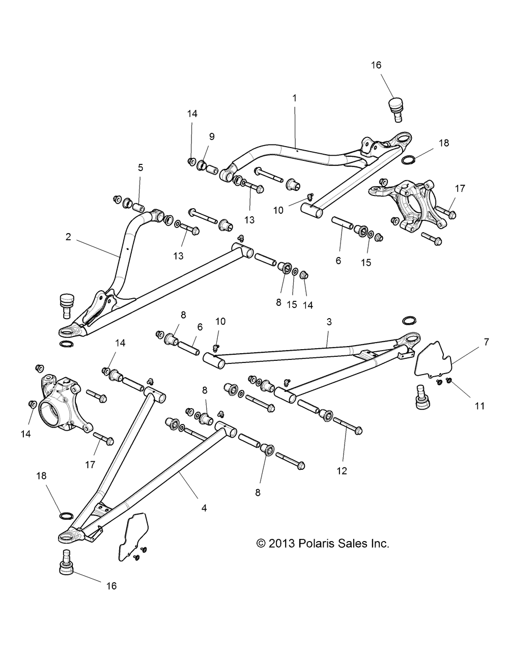 Suspension front control arms - z14st1efx