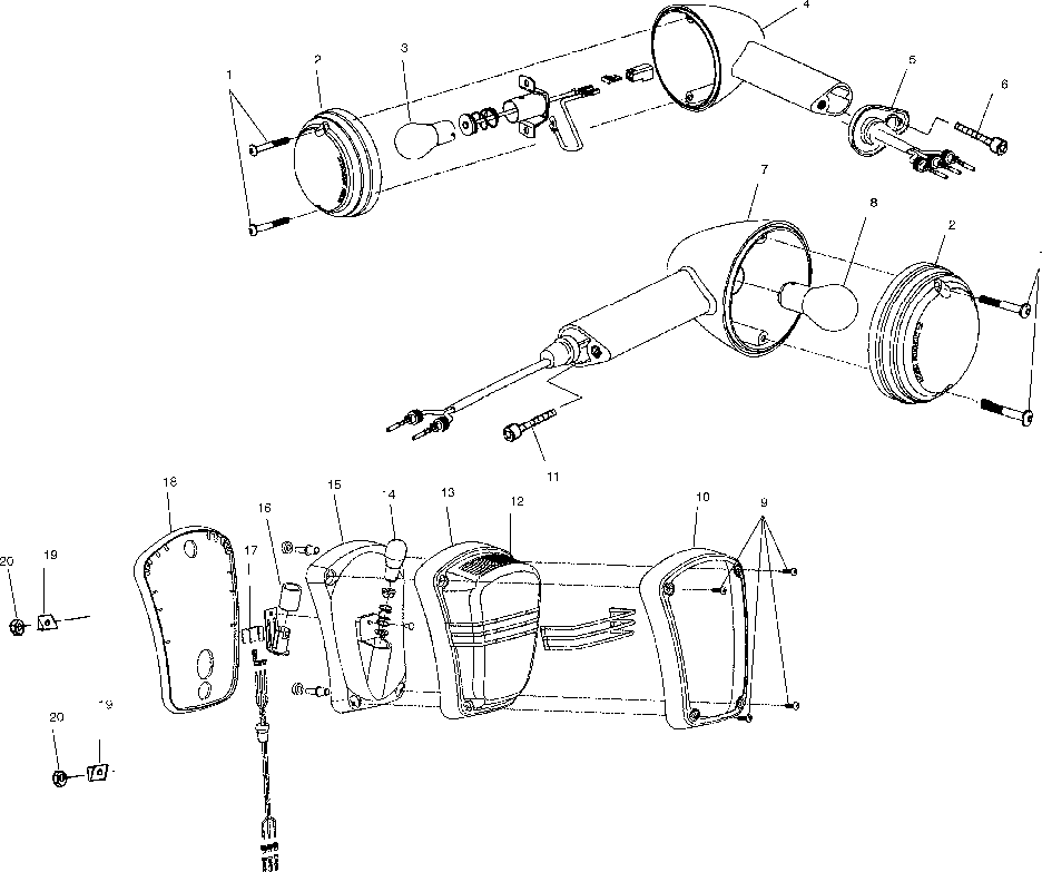 Taillight and turn signal - v01cb15cc