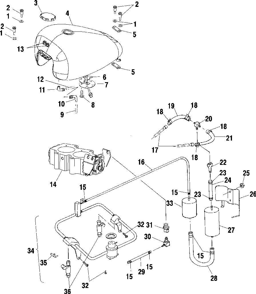 Fuel system - v01cs15dc