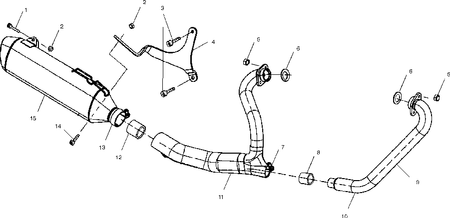 Exhaust system - v01cs15da