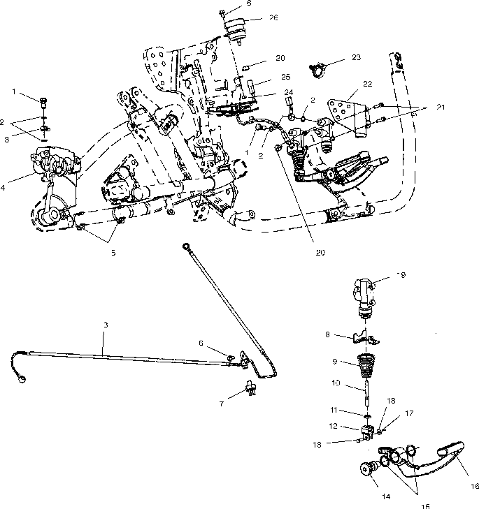 Rear brake - v01cs15da