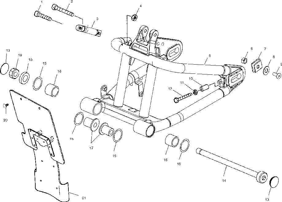 Swing arm - v01cs15da