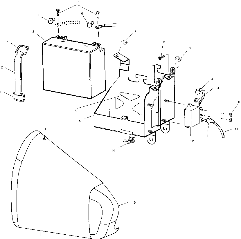 Battery box - v01cs15da