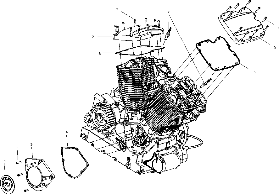 Cam and valve covers - v03cb16