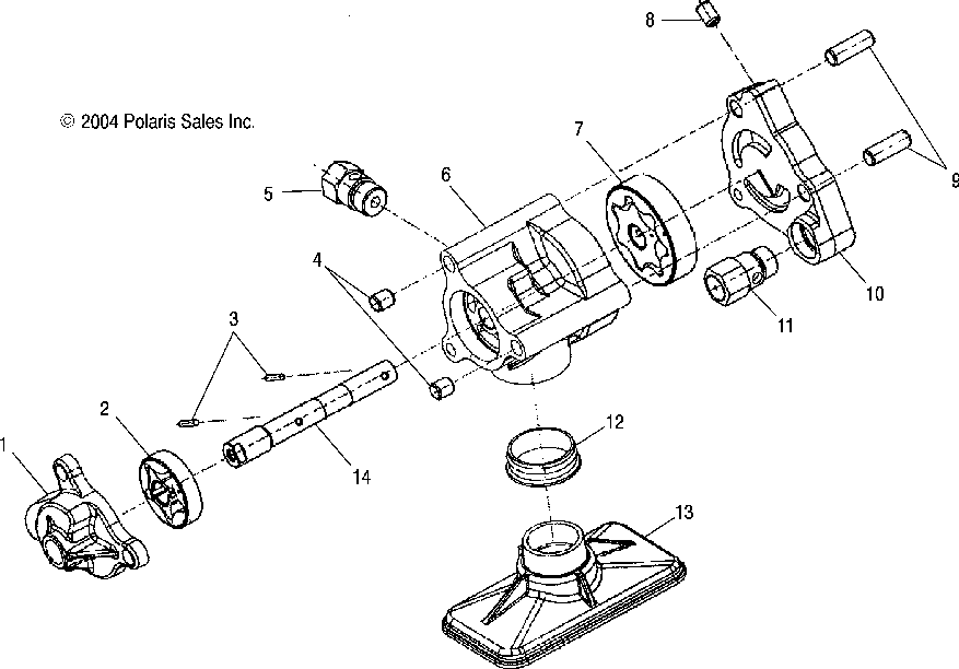 Oil pump - v05ab16_ec16_gb16all options