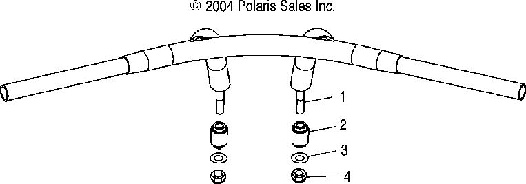 Handlebar mounting (nss) - v05ec16du_lu