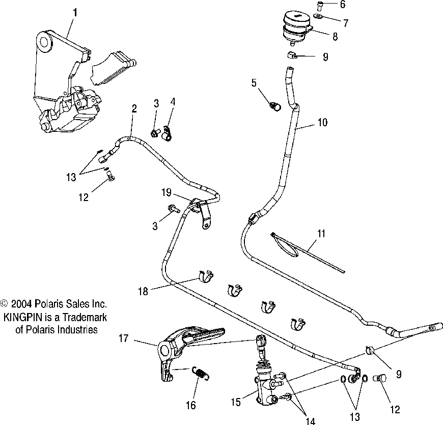 Rear brake - v05cb16_dc16_all options