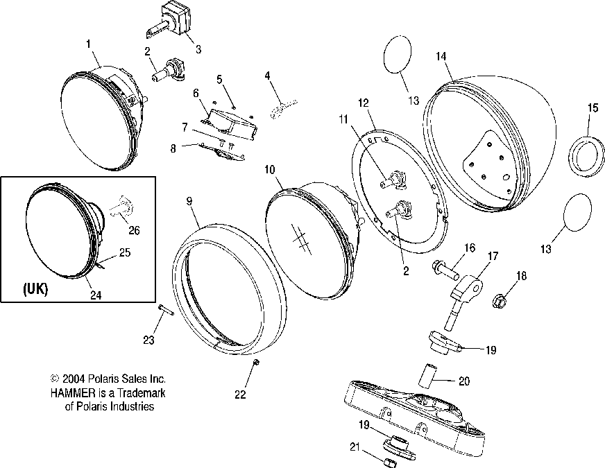 Headlight - v05hb26