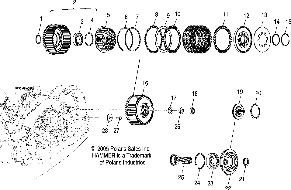 Drive clutch - v06hb26_all options