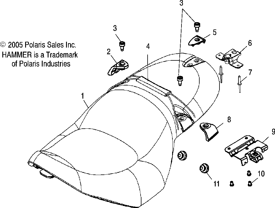 Seat and backrest - v06hb26_all options