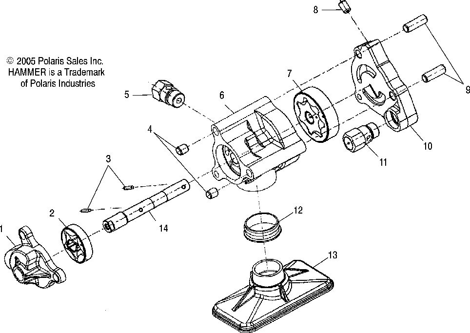 Oil pump - v06hb26_all options