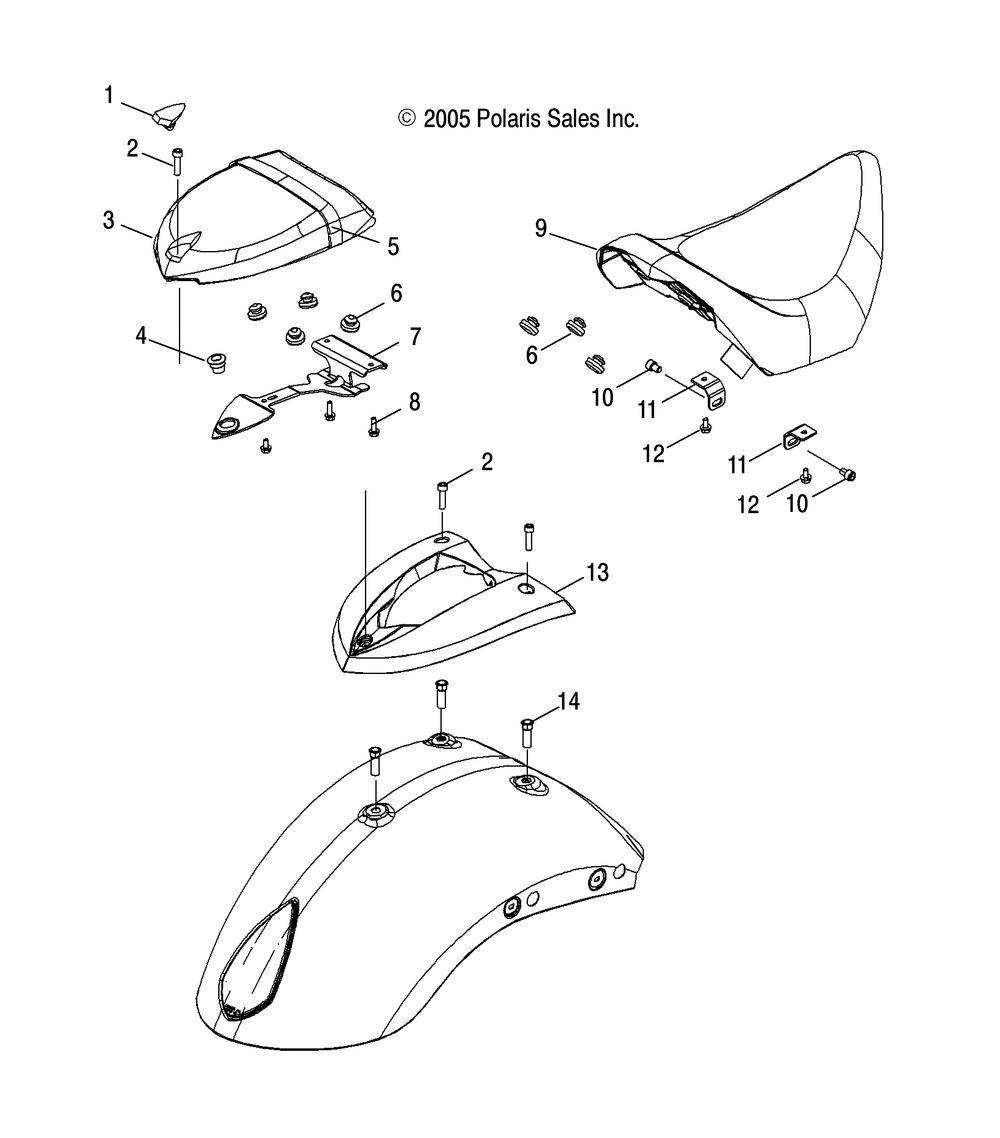 Body seat - v06xb26_bc26