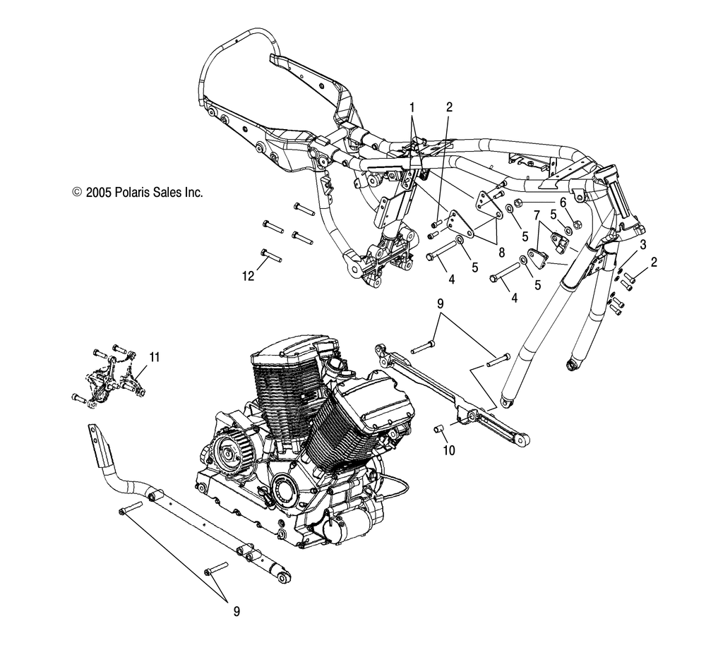 Engine mounting - v06xb26_bc26