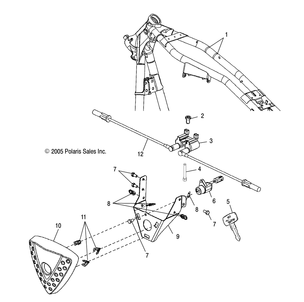 Electrical ignition asm. - v06xb26_bc26