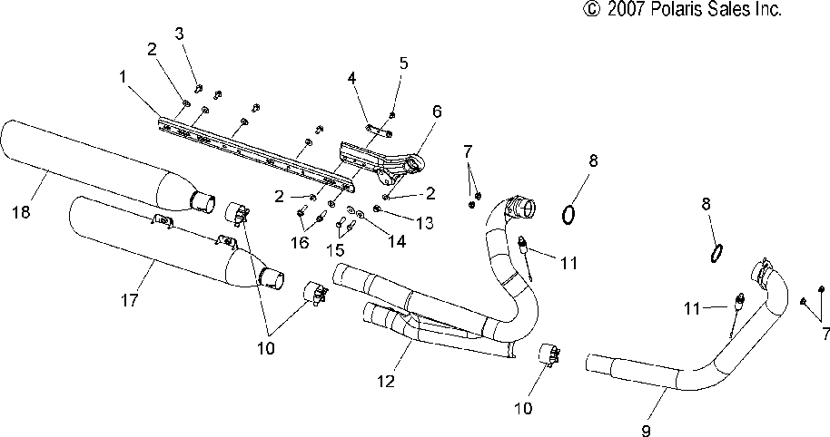 Engine exhaust - v08bc26_xb26 all options