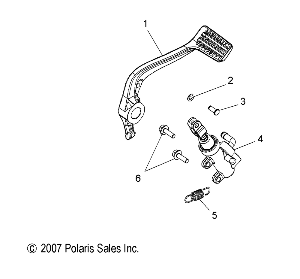 Brakes brake pedal and rear master cylinder - v10hb36dd_hs36dc_bb26da