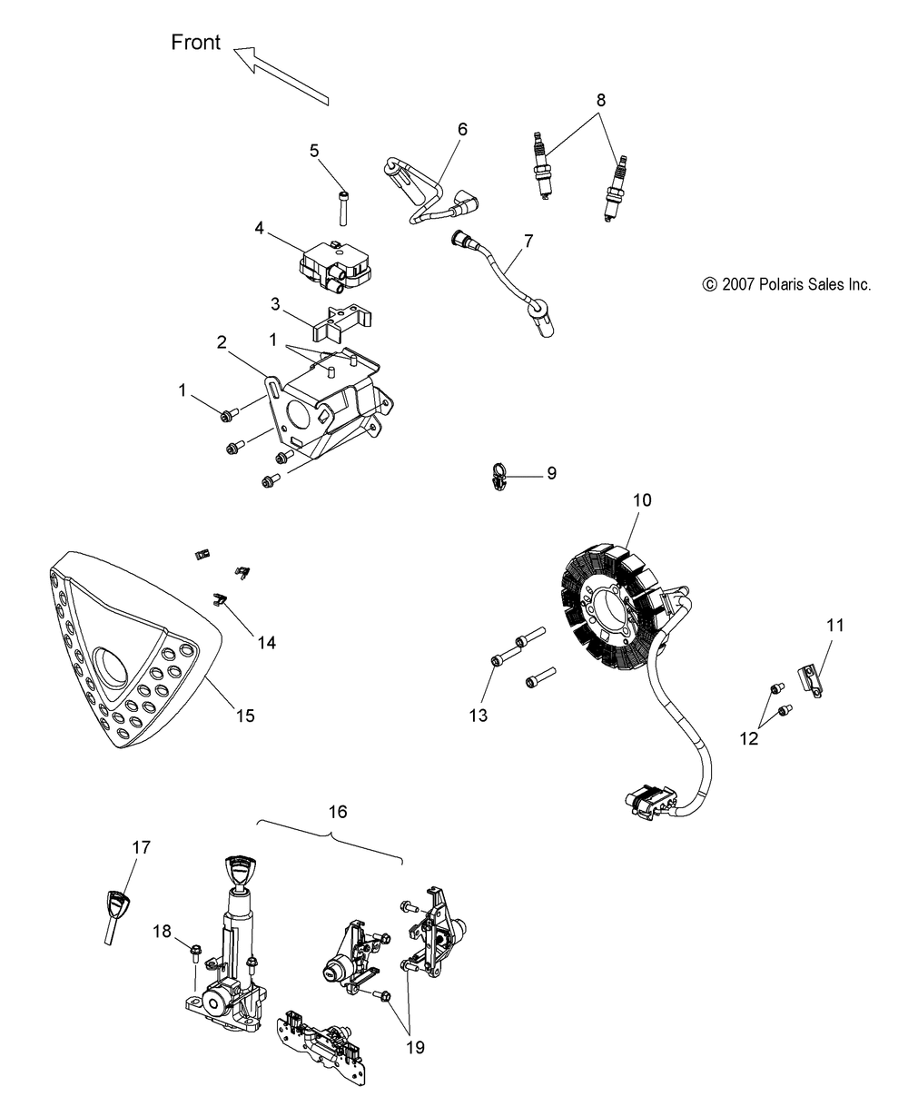 Electrical ignition system - v09sb36_sc36_sd36_sz36 all options