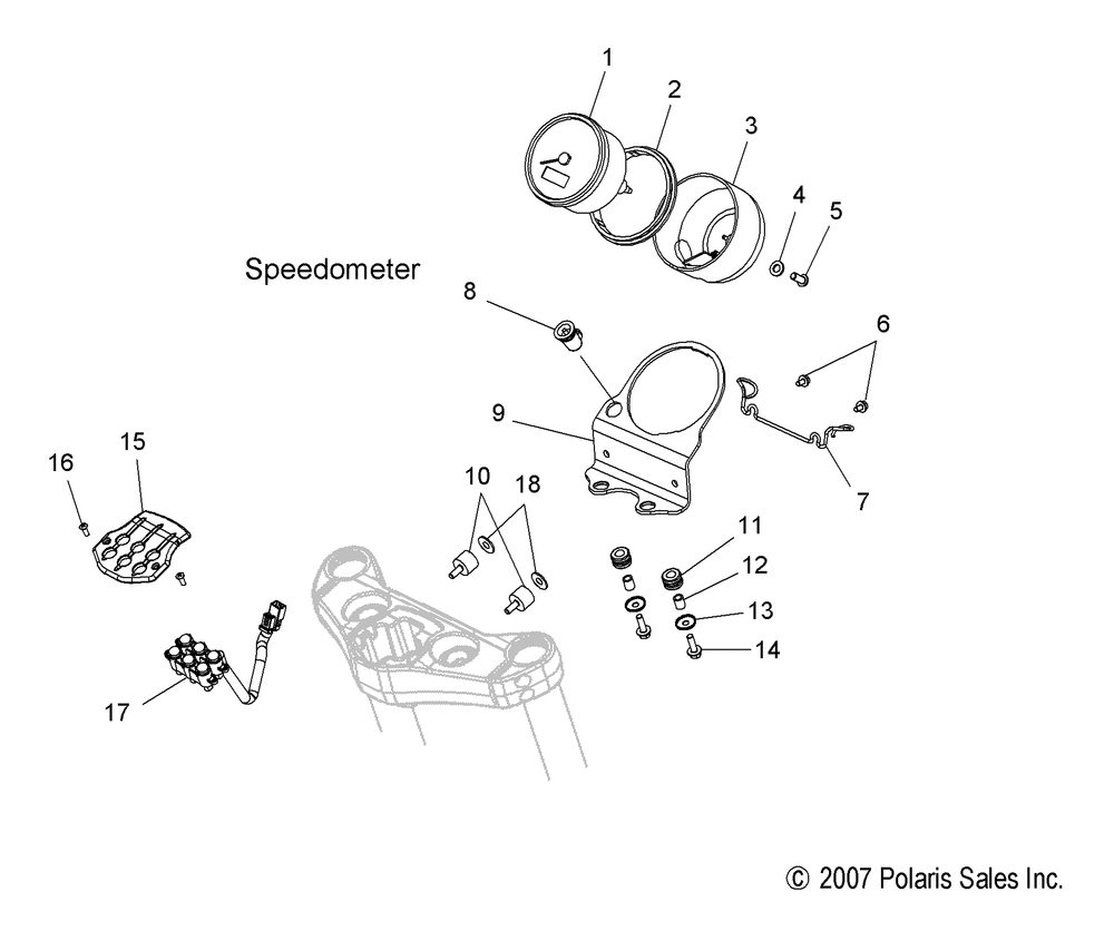 Electrical gauges and indicators - v09xb36_xc36 all options