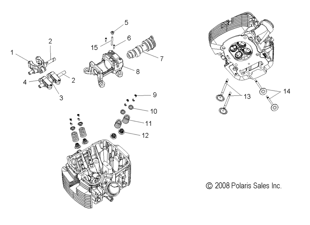 Engine valve train - v09xb36_xc36 all options