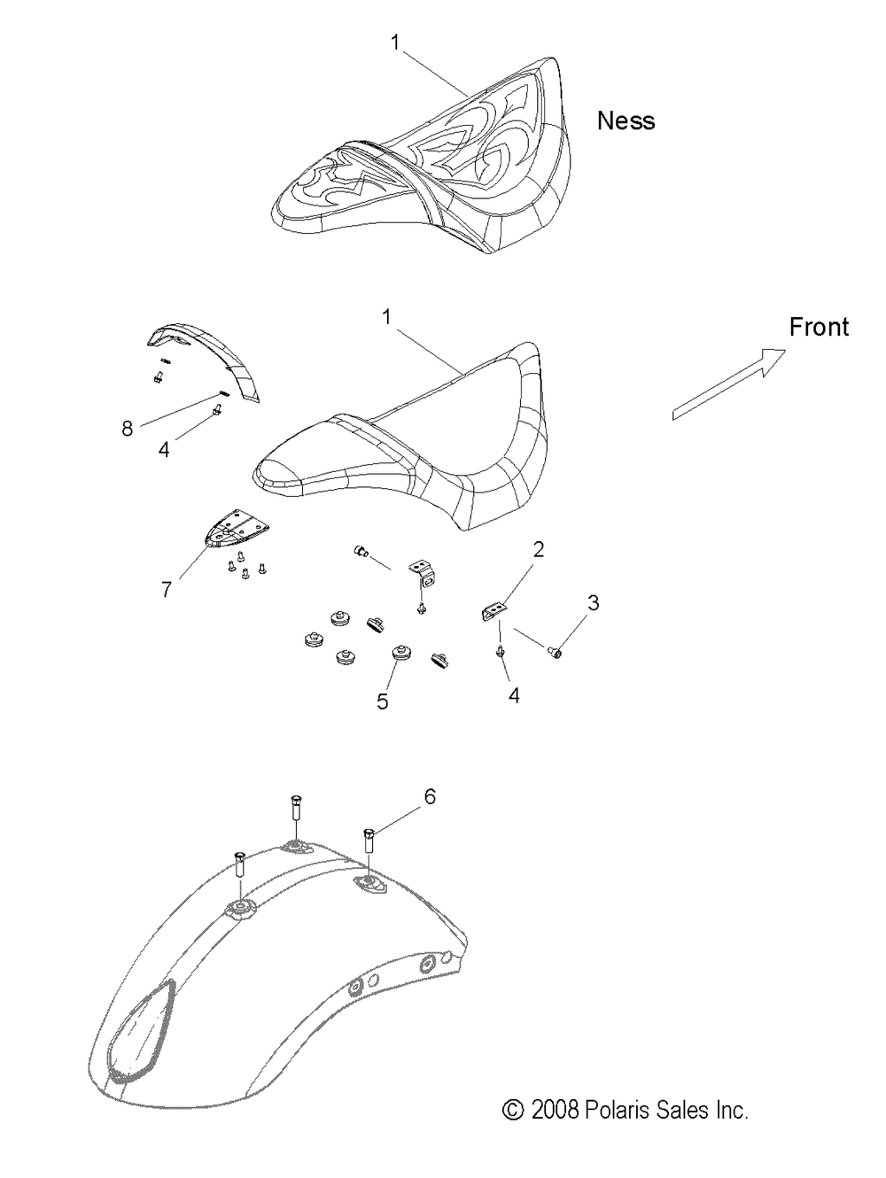 Body seat - v09xb36_xc36 all options