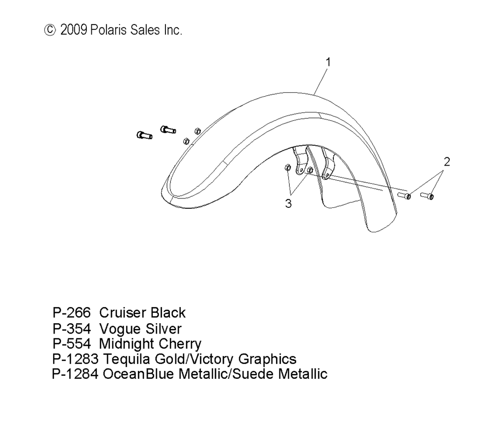 Body fender front - v10cb26_pb26