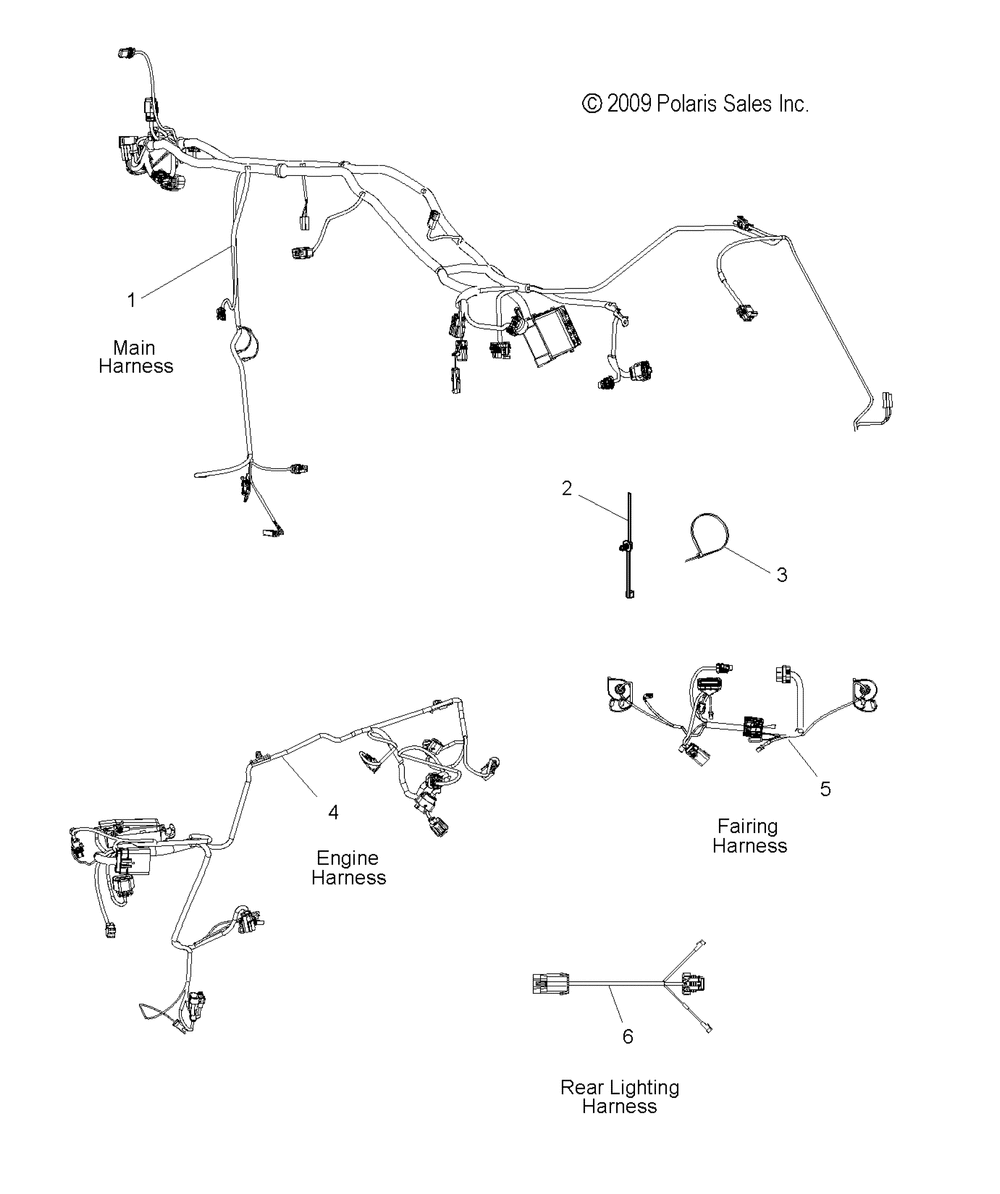 Electrical wire harnesses - v10db36da_eb36da