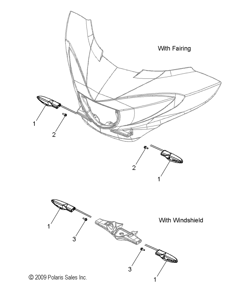 Electrical turn signal front - v10db36da_eb36da