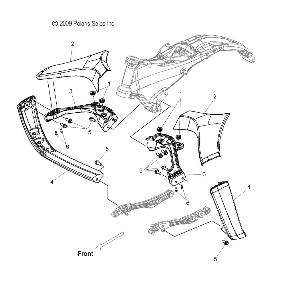 Chassis highway bar - v10db36da_eb36da