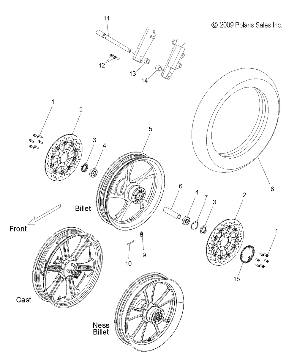 Wheels front - v10sd36_sc36_vb36