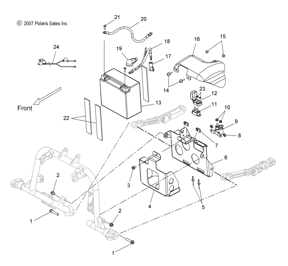 Electrical battery - v10sd36_sc36_vb36