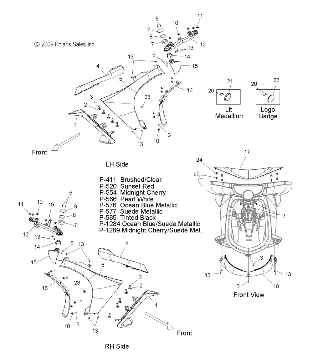 Body fairing - v10sd36_sc36_vb36