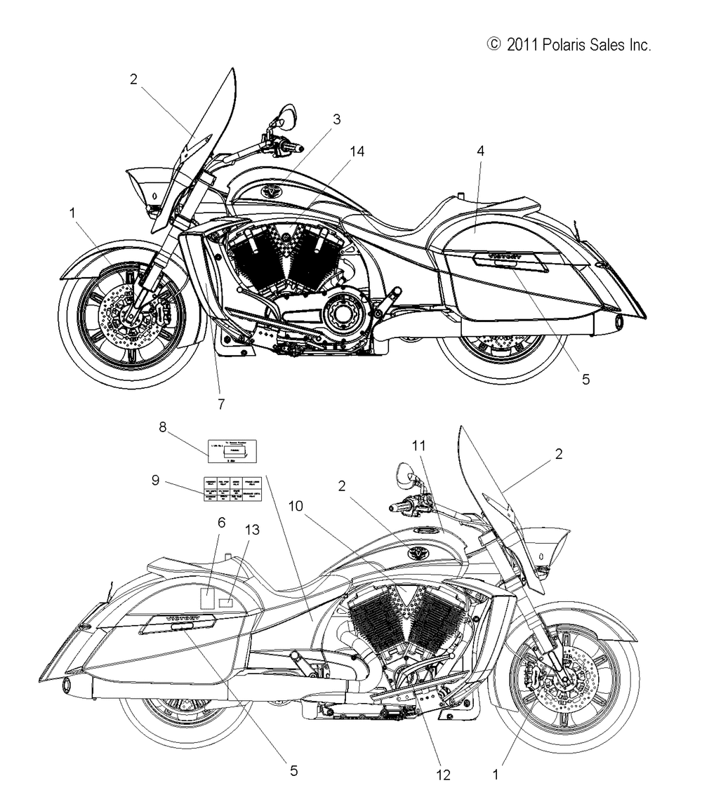 Body decals - v12bw36_ew36