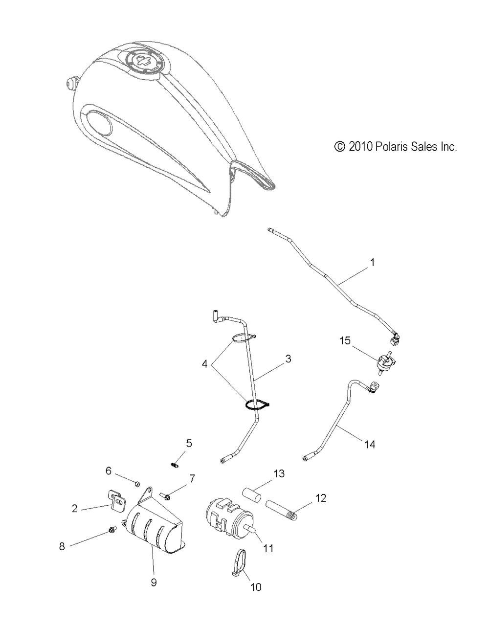 Fuel system evap system (ca) - v12gb36_ga36_zb36