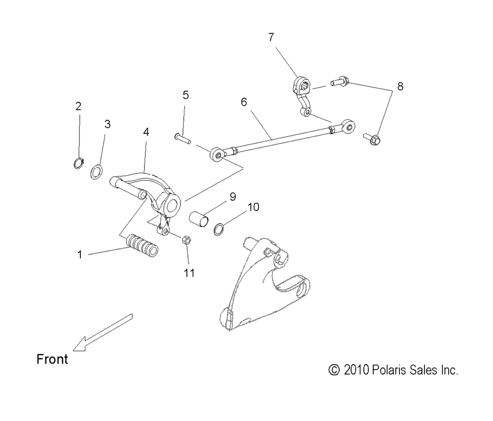 Drive train shift linkage - v12hs36_ha36 all options