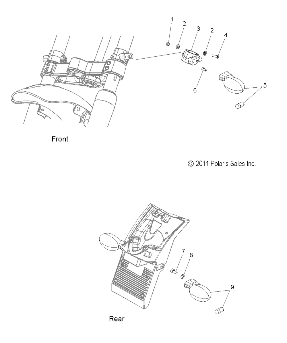 Electrical turn signals - v14wb36