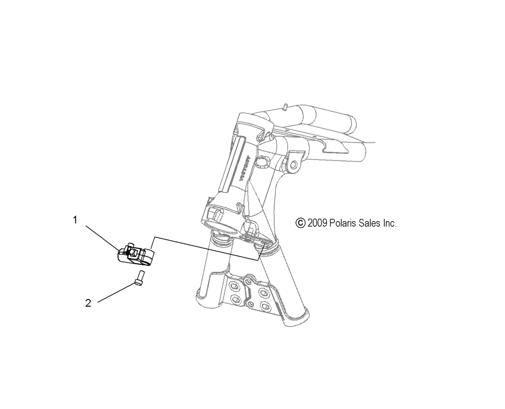 Steering fork lock intl - v12wb36na