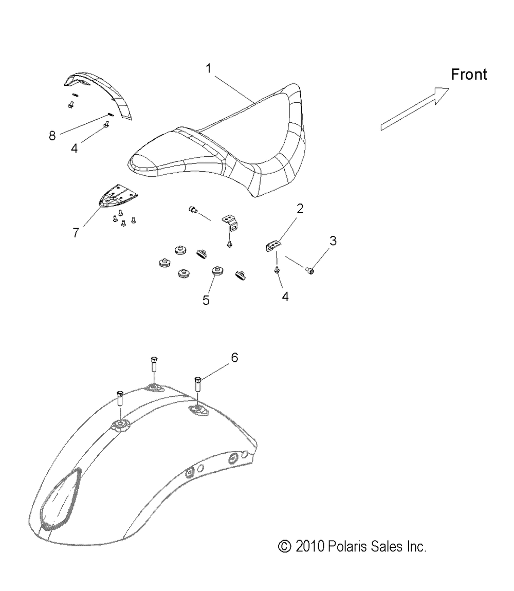 Body seat - v12xb36 all options