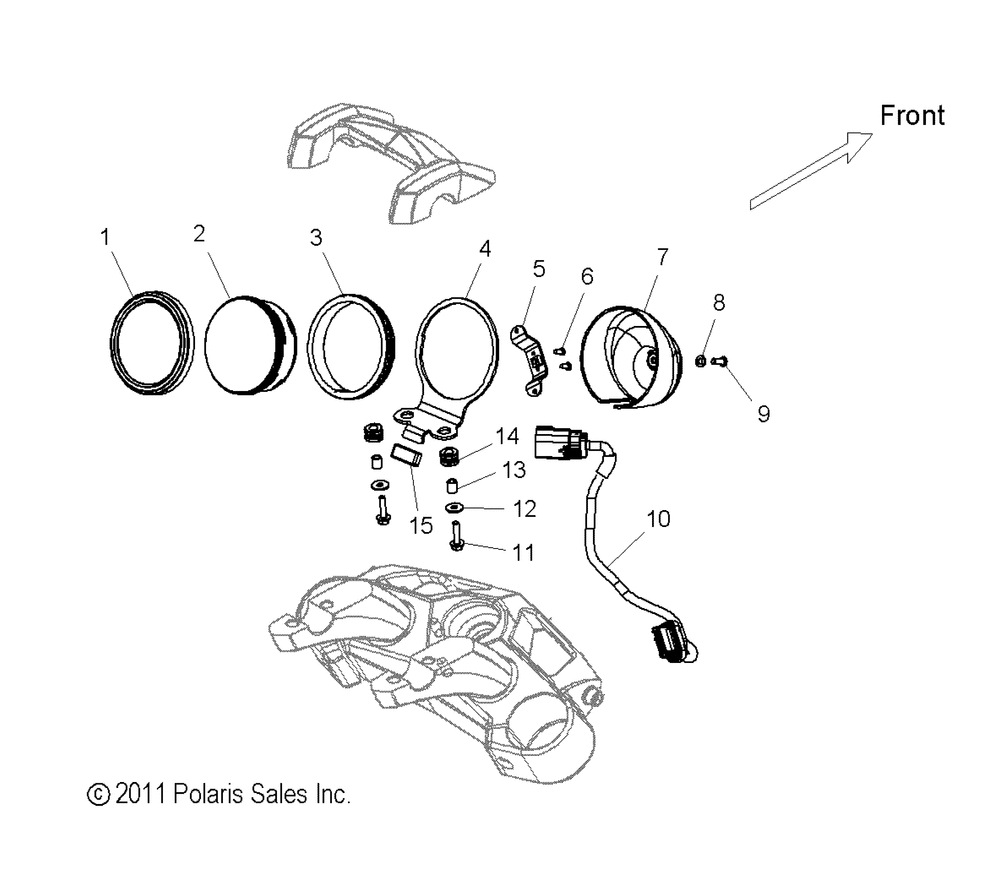 Electrical speedometer - v12bw36_ew36