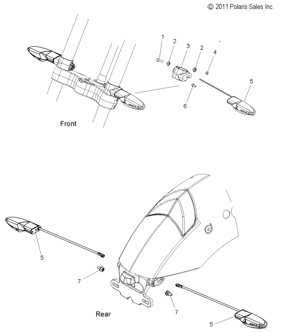 Electrical turn signals - v14mb36