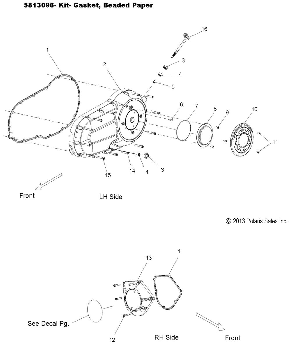 Engine side covers - v14ba36_bw36 all options