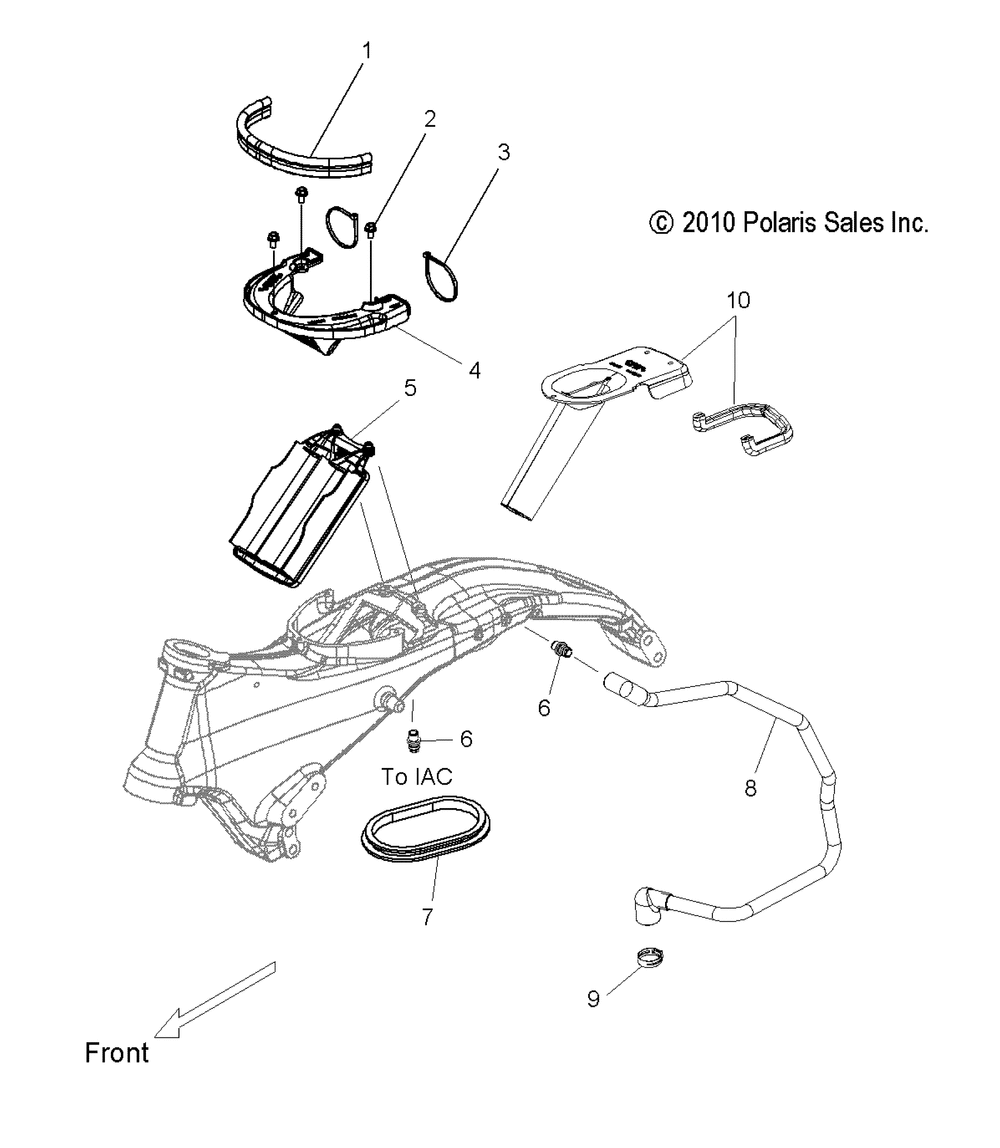 Engine air intake - v14ba36_bw36 all options