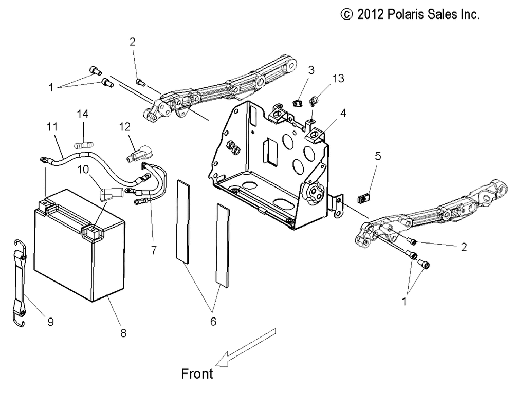 Electrical battery - v14ba36_bw36 alloptions