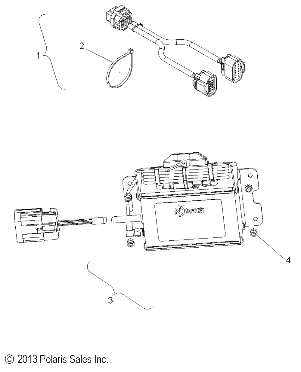 Electrical xm radio - v14da_db_dw_tw_zw36